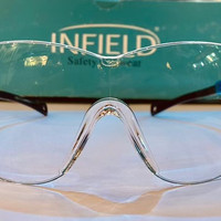 عینک ایمنی اینفیلد شفاف