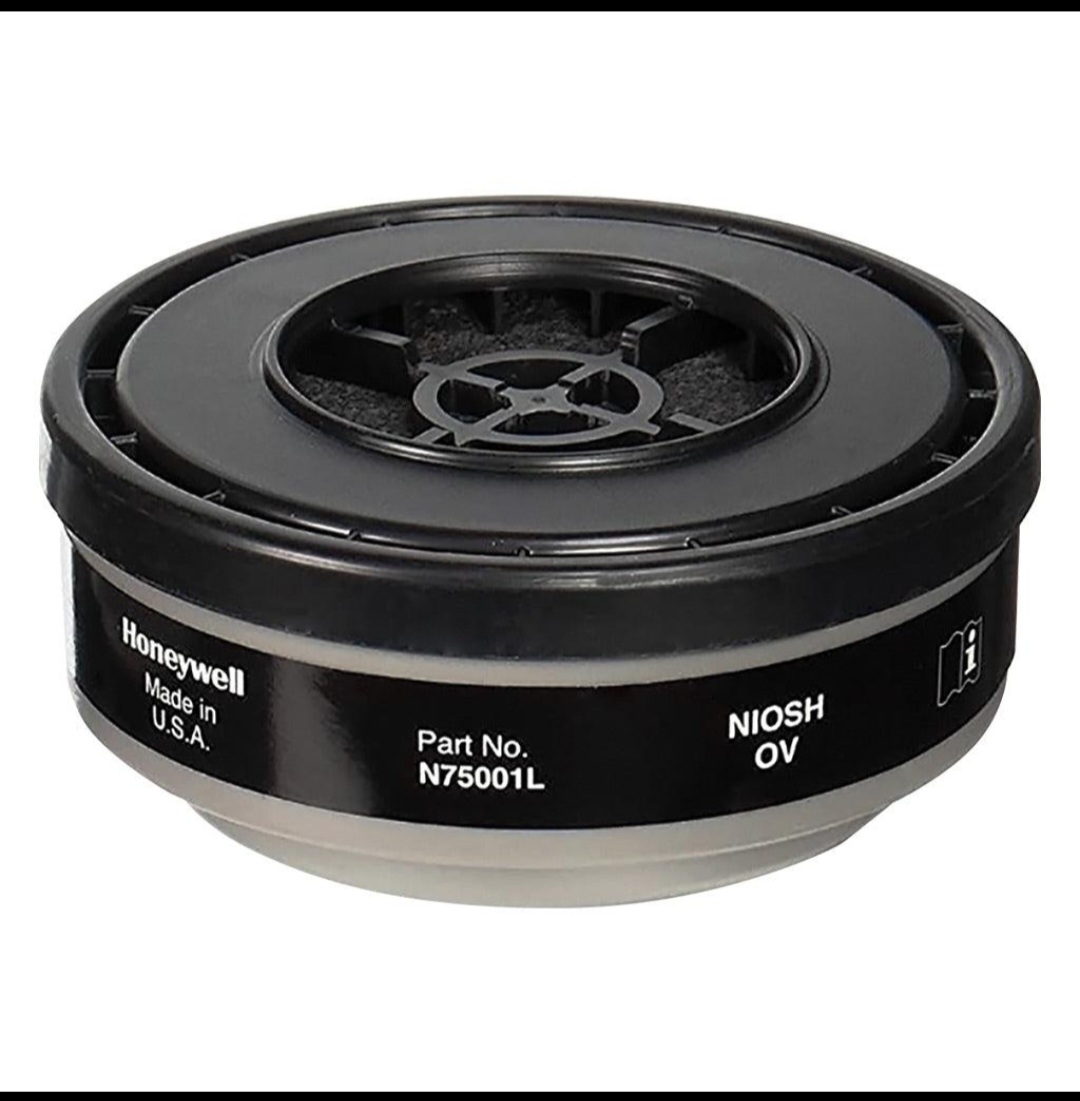 فیلتر ماسک هانیول مدل N75001L (نوار مشکی)
