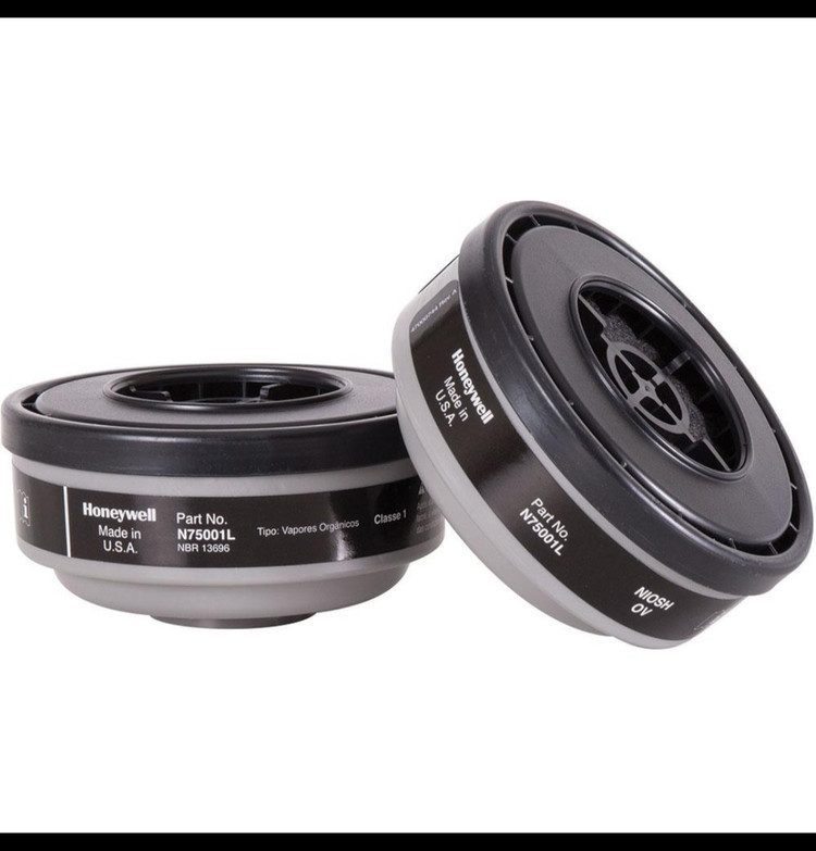 فیلتر ماسک هانیول مدل N75001L (نوار مشکی)