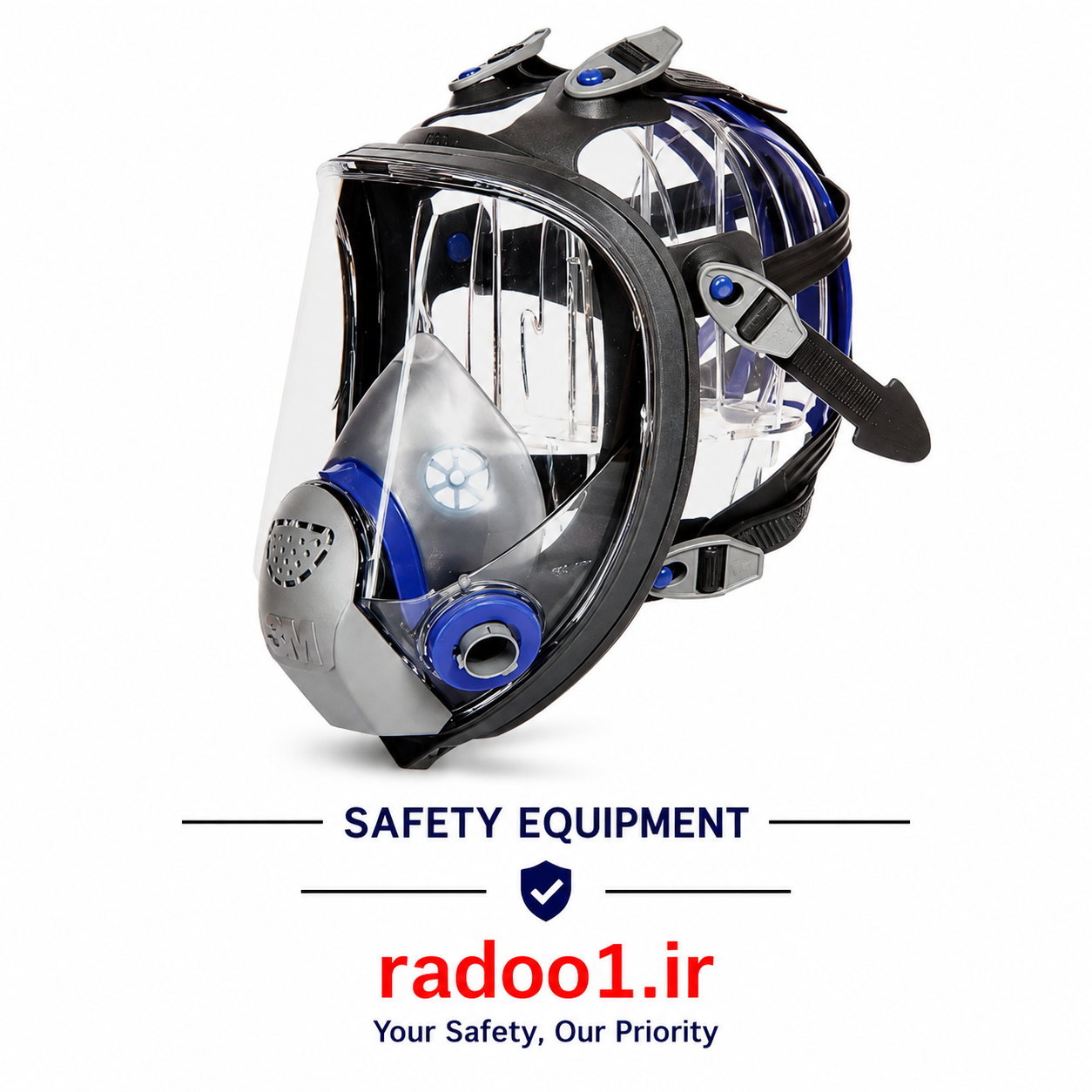ماسک تمام صورت 3M محافظ دارFF-402سریFX