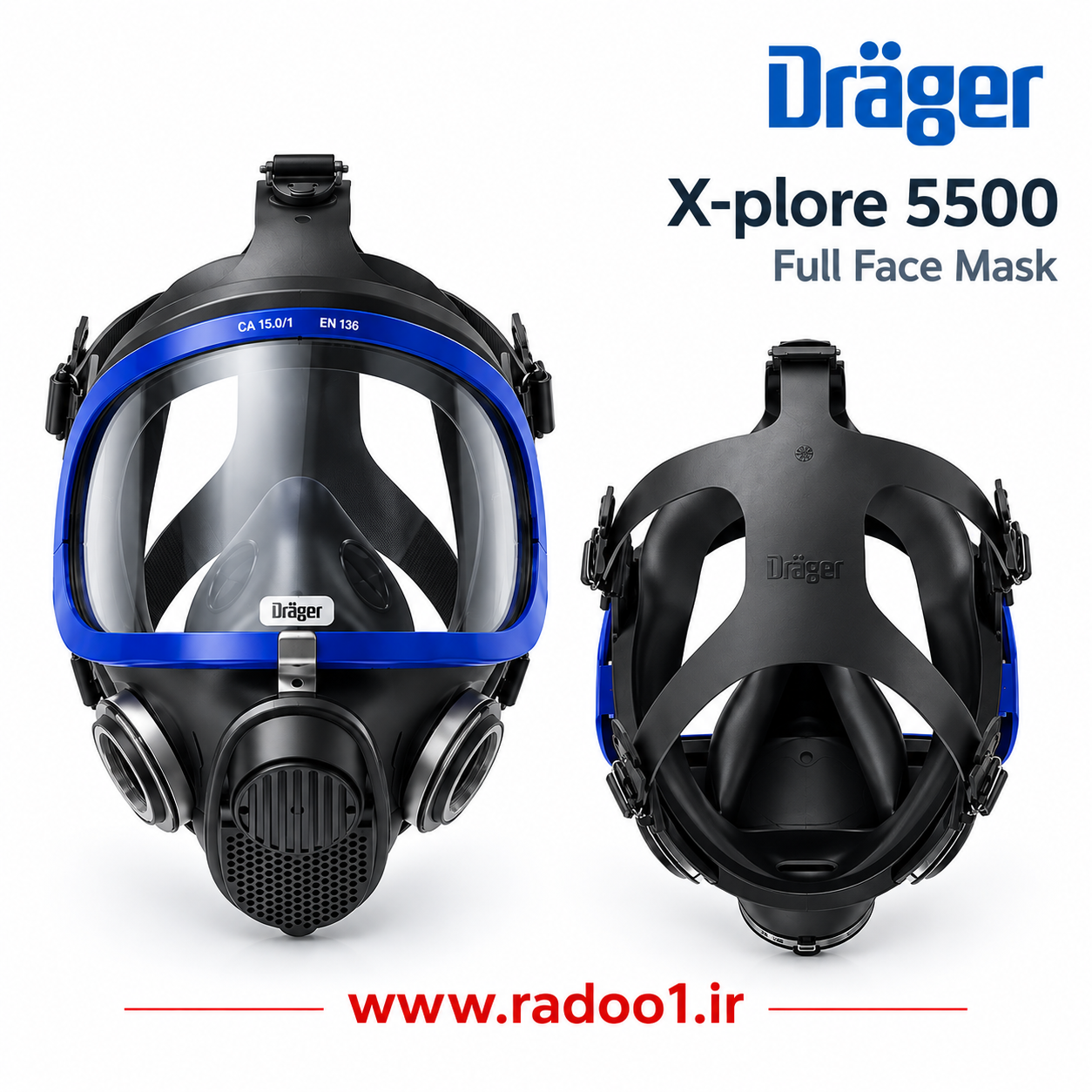 ماسک تمام صورت دراگر X-plore 5500